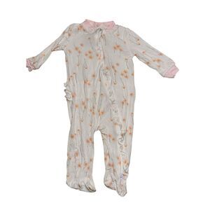 MIlkberry Bamboo Baby One-piece Sleeper Pajamas Soft Sleeper One Piece 3-6 month